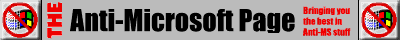 Down with Microsoft!